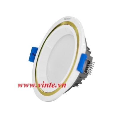 ĐÈN DOWNLIGHT 3 MÀU ÁNH SÁNG NHÔM ĐÚC VIỀN LÕM ELD2011